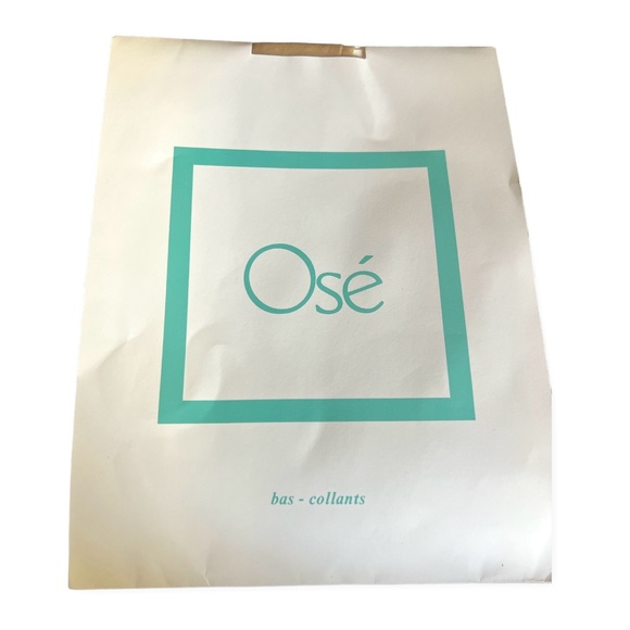 Italian Thigh High Lace Top Nude Stockings by Osé, Made in Italy, New, Size 1 &2 - Picture 2 of 7